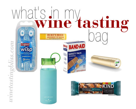 What’s in My Wine Tasting Bag