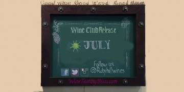 wine club party announcement