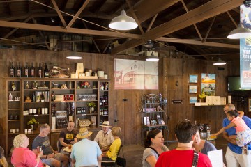 Tables at Klinker Brick