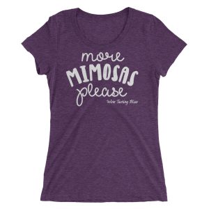 More Mimosas please Ladies' short sleeve t-shirt