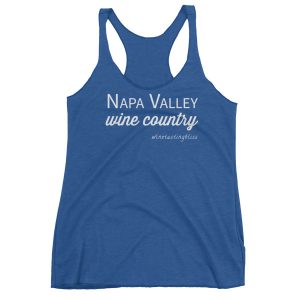 Napa Valley Wine Country Women's Racerback Tank