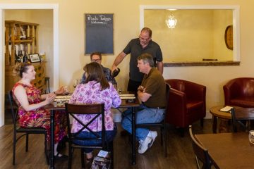 McKahn Family Cellars Tasting Table