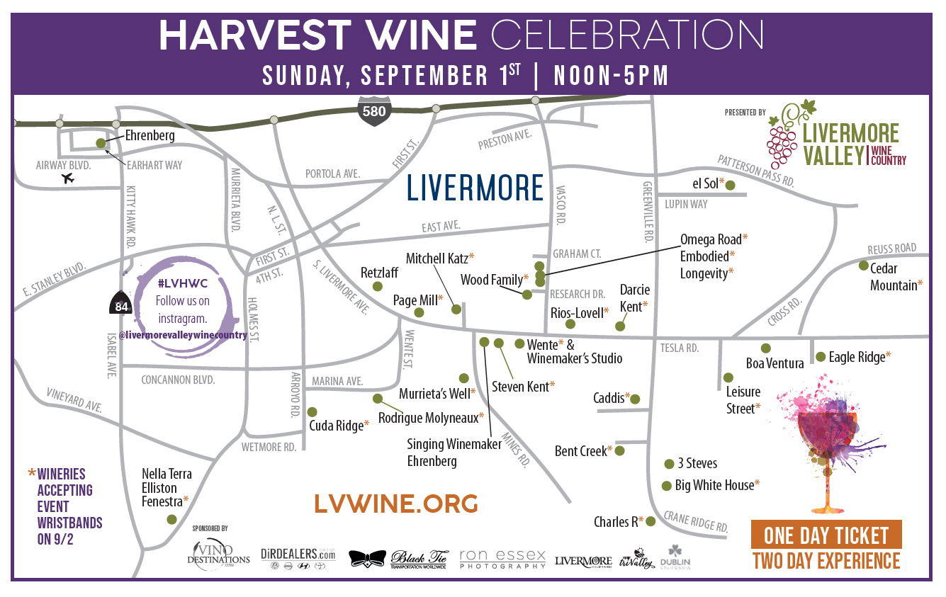 Livermore Valley Harvest Wine Celebration 2019 - WineTastingBliss.com
