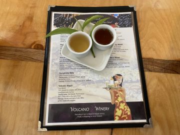 Volcano Winery Tea